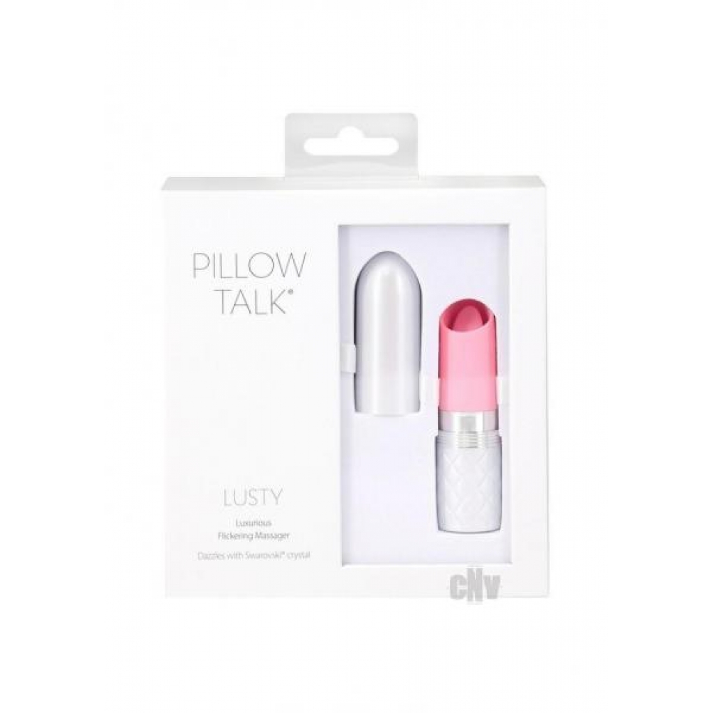 Pillow Talk Lusty - Luxurious Pink Clitoral Stimulator