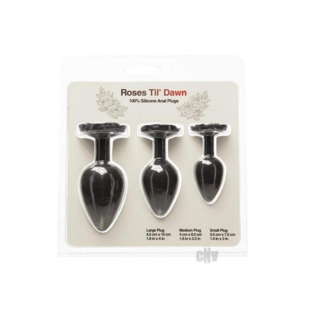 Roses Til Dawn 3pc Kit Black - B.m.s. Enterprises