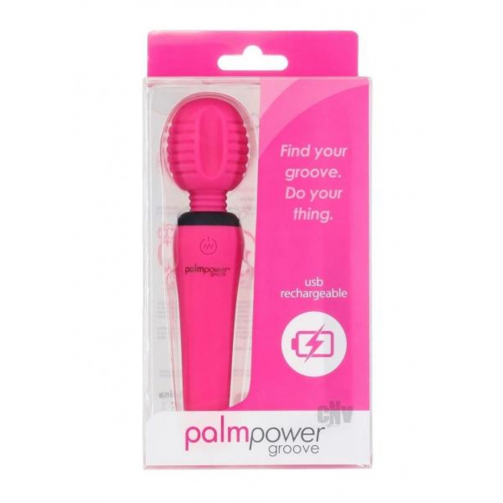 Palmpower Groove Mini Wand Fuchsia - B.m.s. Enterprises