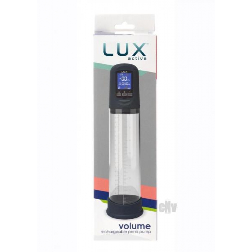 Lux Active Volume Auto Penis Pump in Navy