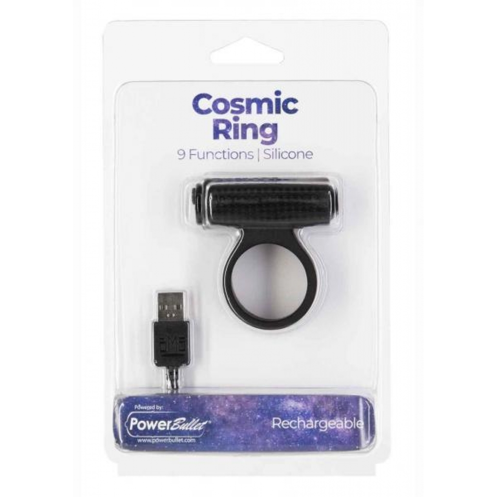 Powerbullet Cosmic Ring Black - B.m.s. Enterprises