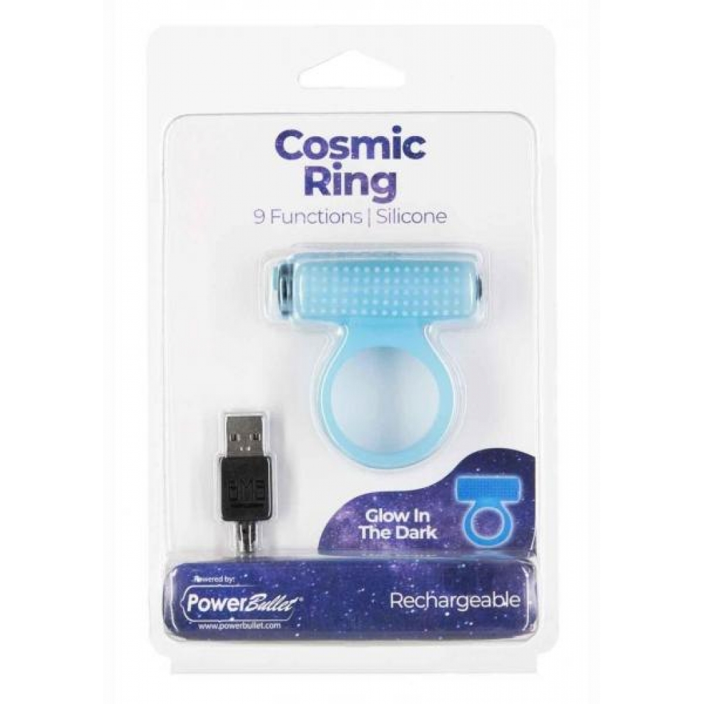 Powerbullet Cosmic Ring - Glow-in-the-Dark Clitoral Stimulator