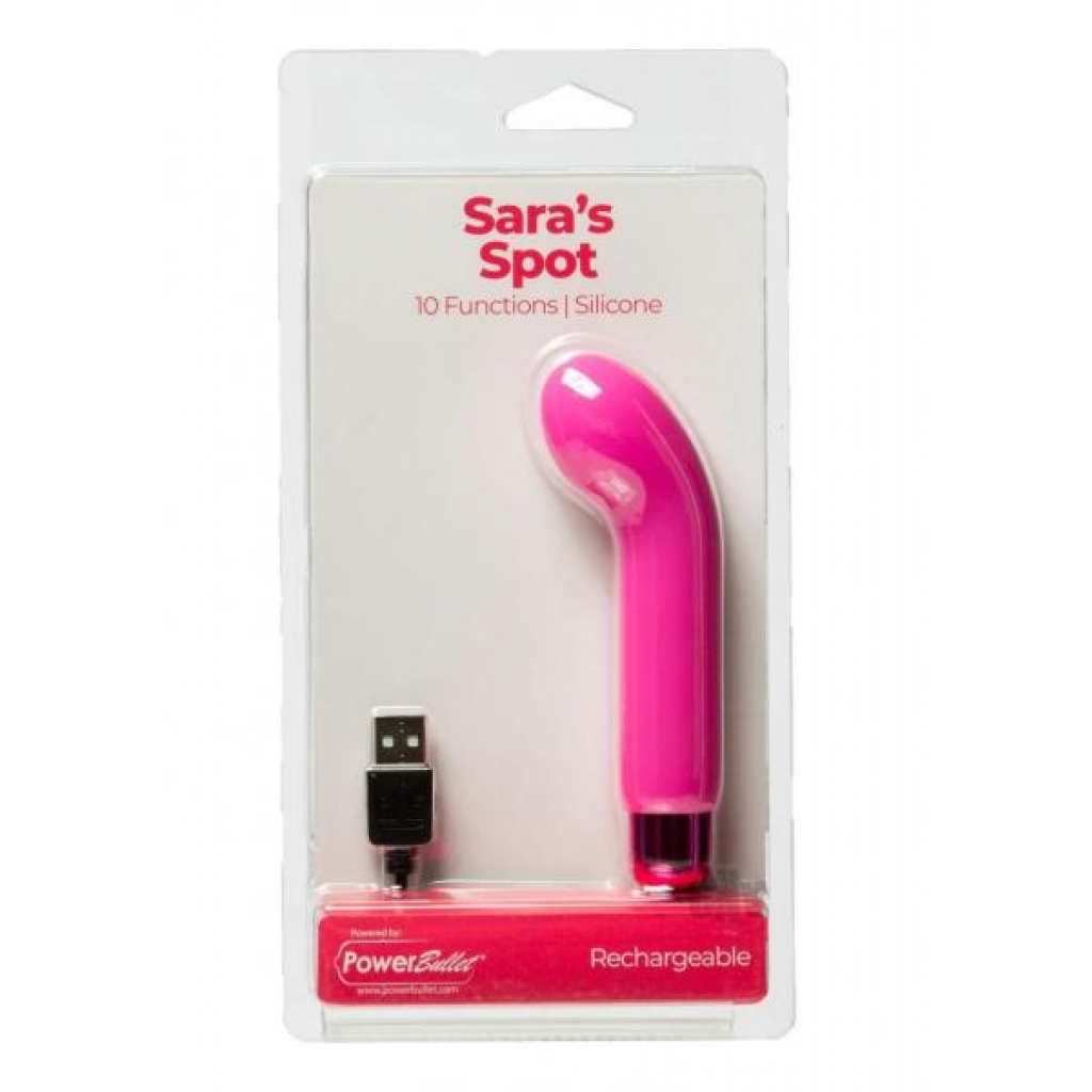 Powerbullet Sara's Spot Pink - G-Spot Vibrator