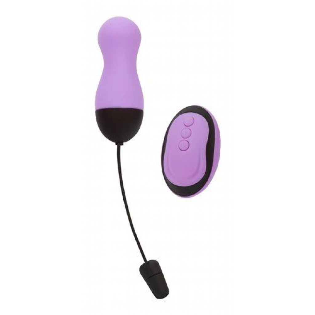 Simple & True Remote Control Vibrating Egg - Purple