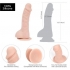 Addiction Brad 7.5 inches Beige Realistic Dildo  - Bms Enterprises