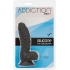 Addiction Ben 7 Inches Dildo - Black