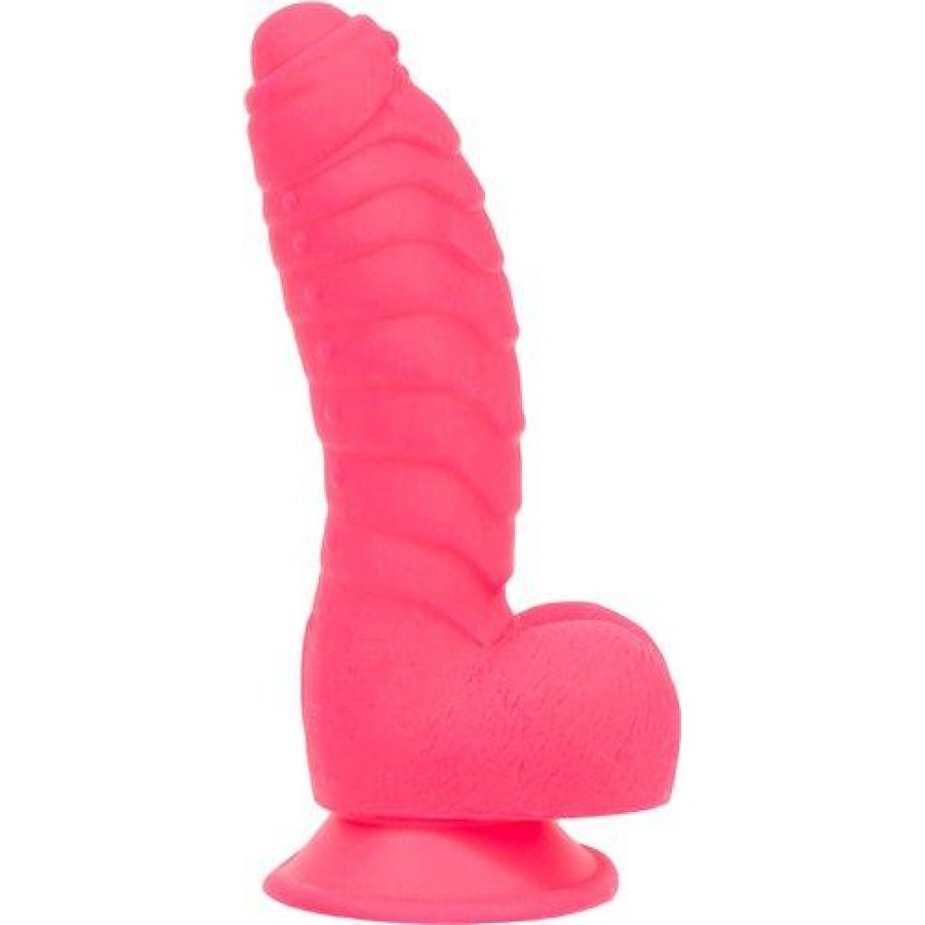 Addiction Tom 7 Inches Dildo Hot Pink: Bold and Stimulating