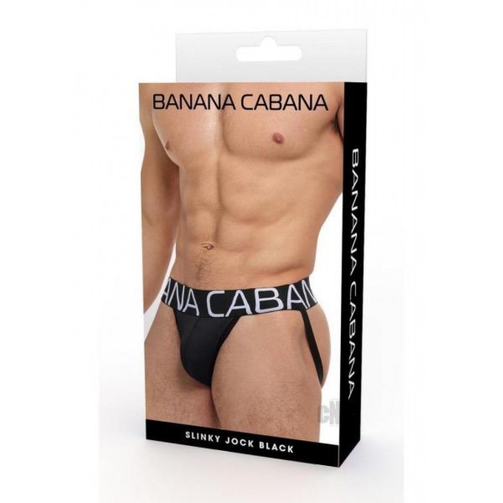 Banana Cabana Jock L/xl Black - Boyztown Marketing