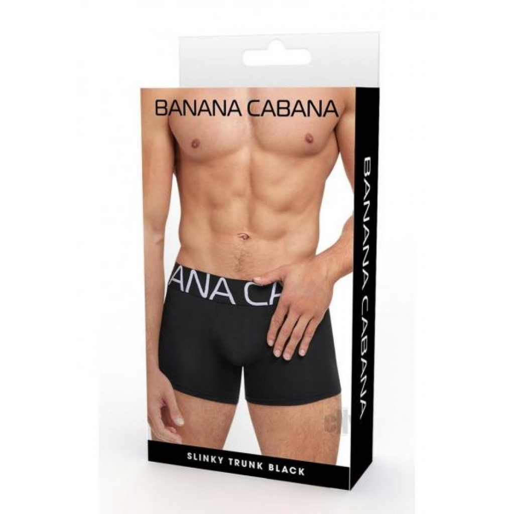 Banana Cabana Trunks L/xl Black - Boyztown Marketing