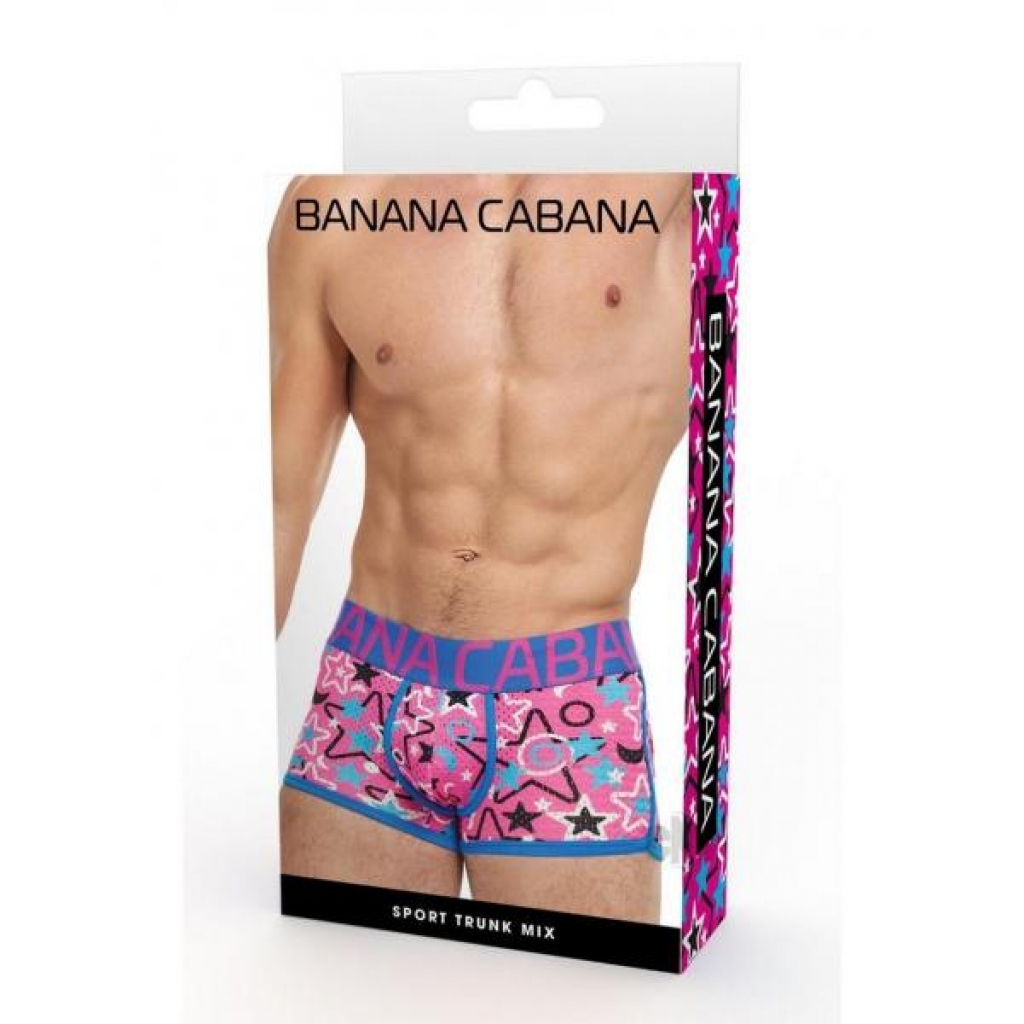 Banana Cabana Shorts Lg/xl Purple - Boyztown Marketing