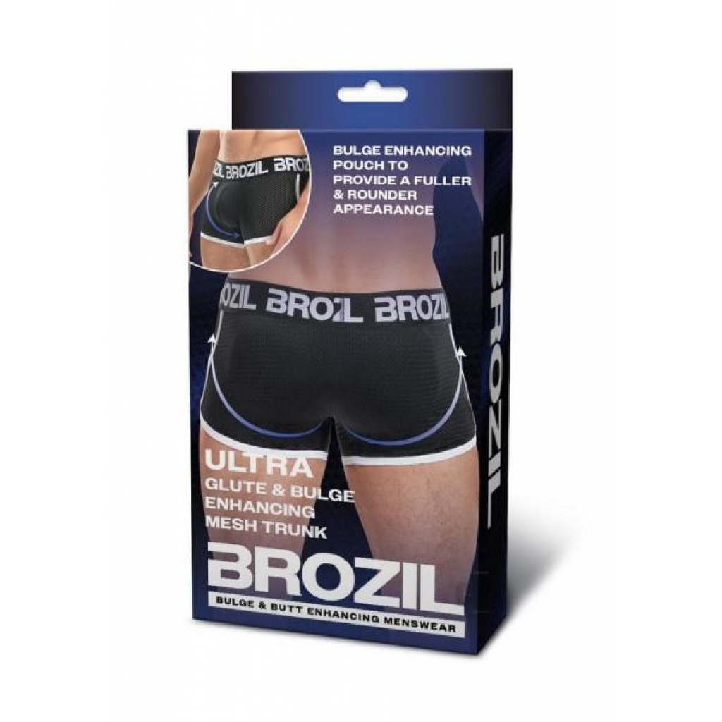 Brozil Mesh Boxer - Black - S/M