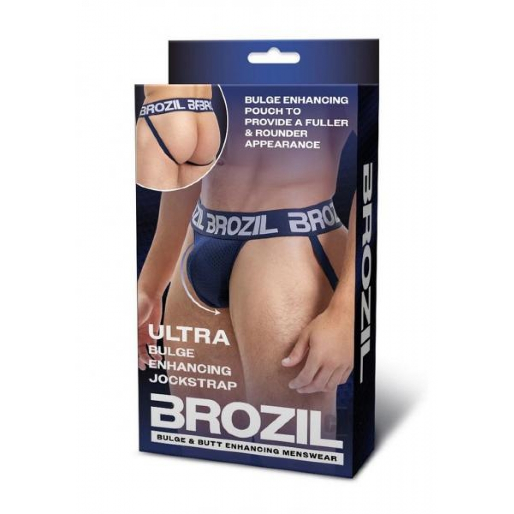 Ultra Bulge Enhancing Jockstrap - L/XL - Navy