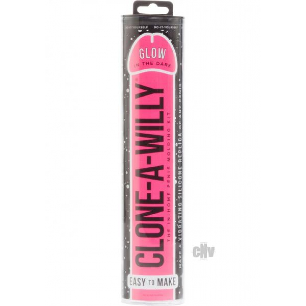 Clone A Willy Glow In The Dark - Hot Pink