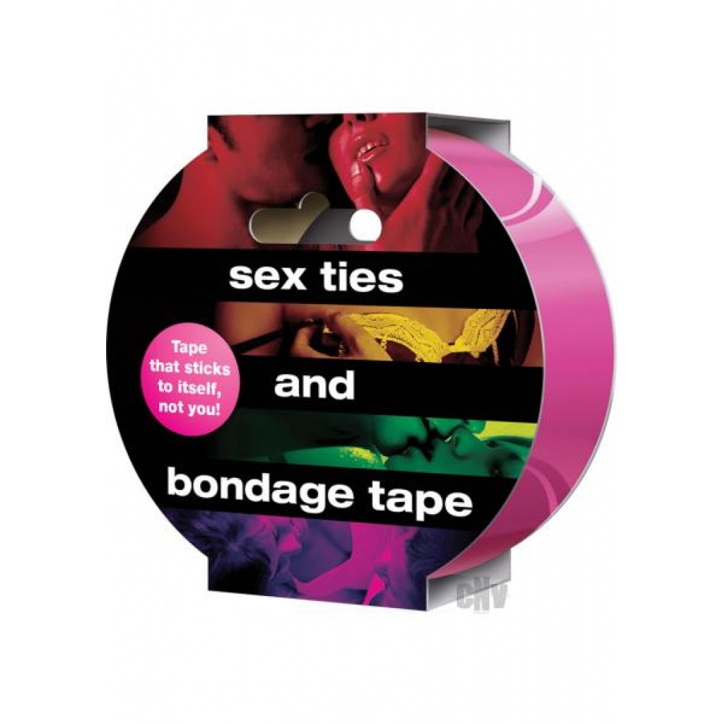 Sex Ties And Bondage Tape Hot Pink - Creative Conceptions