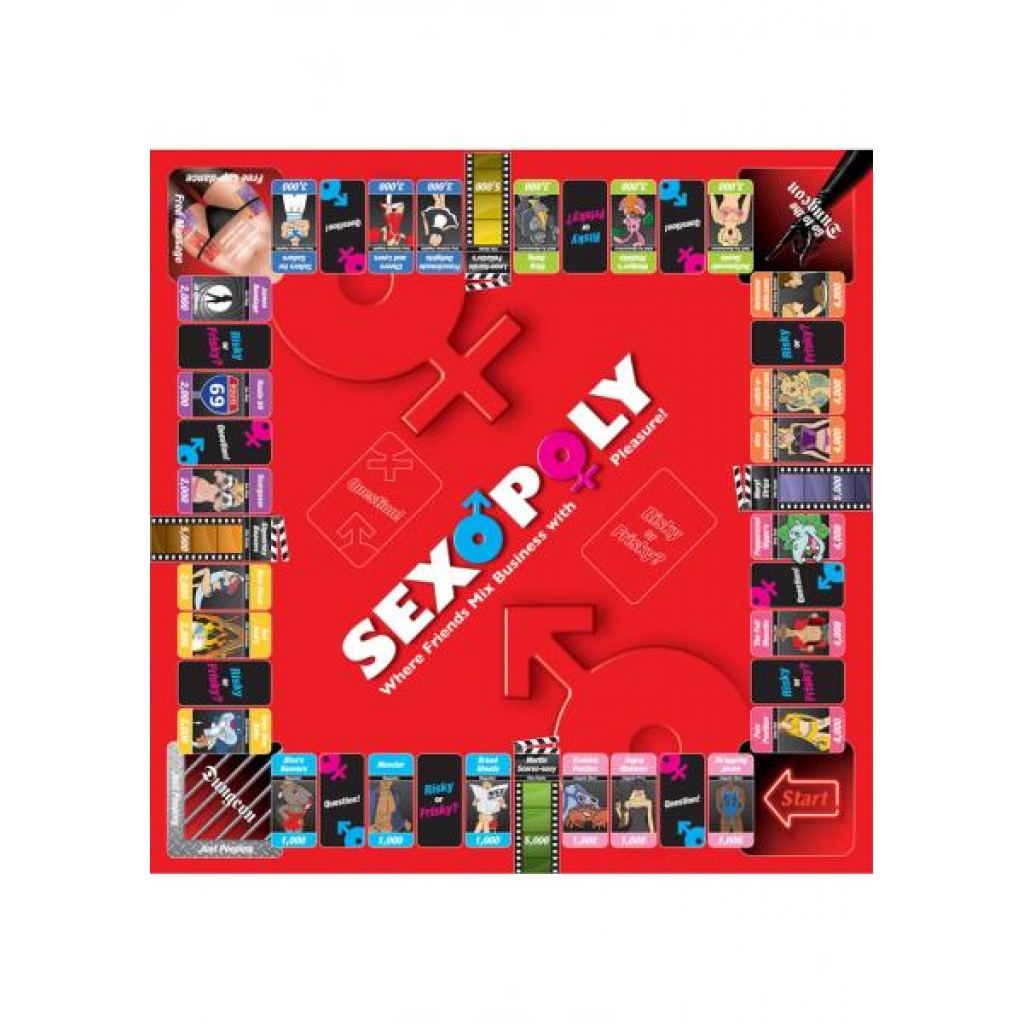 Sexopoly - The Adventurous Board Game