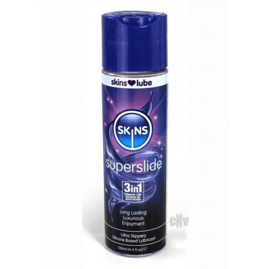 Skins Super Slide Silicone Lube 4.4oz - Creative Conceptionsl Llc