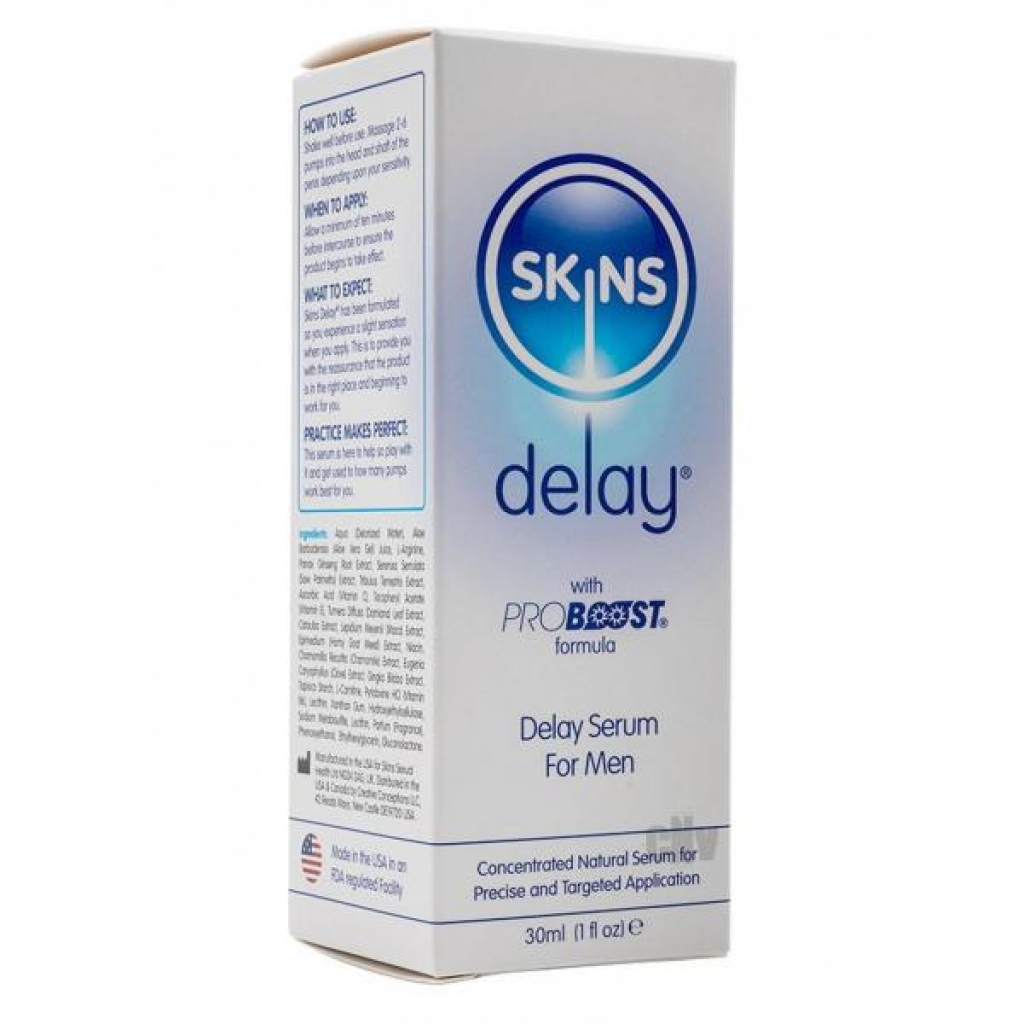 Skins Natural Delay Serum 30ml - Creative Conceptionsl Llc