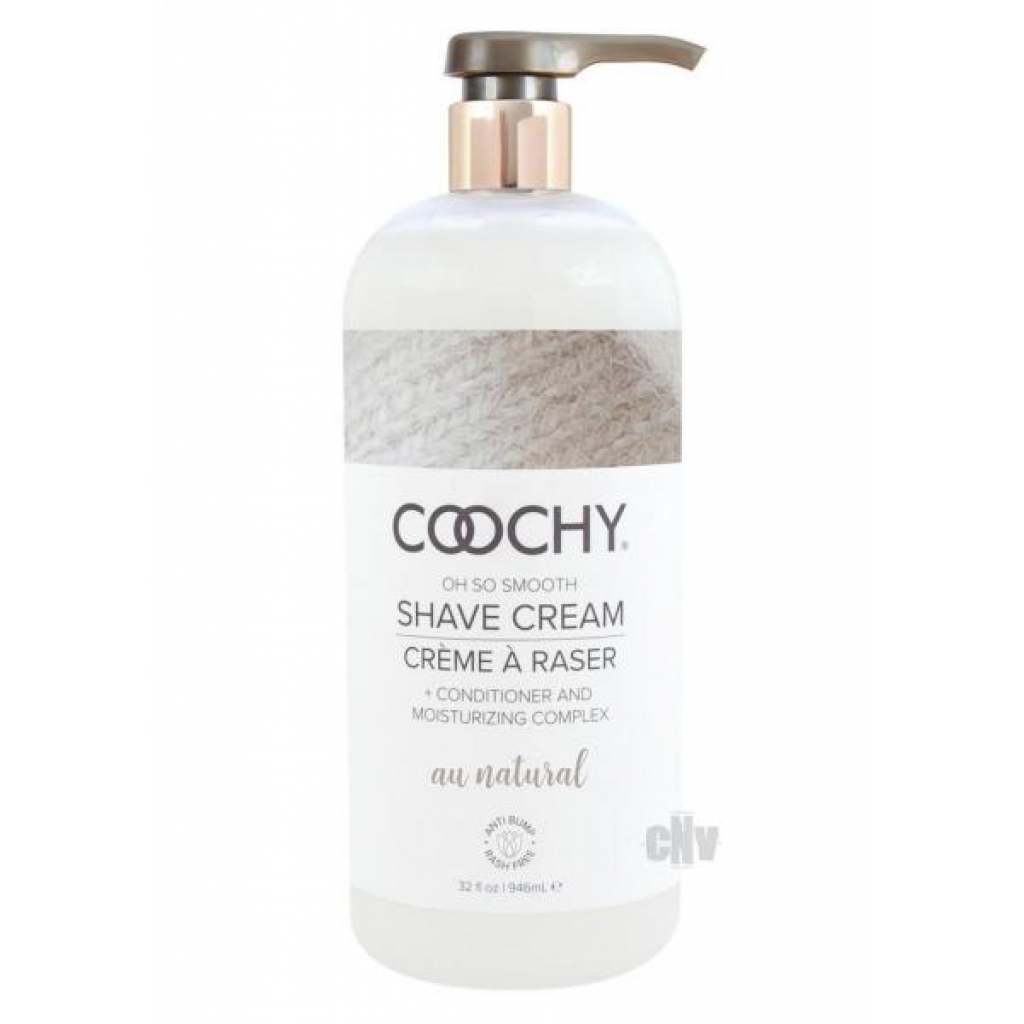 Coochy Shave Au Natural - 32 Oz