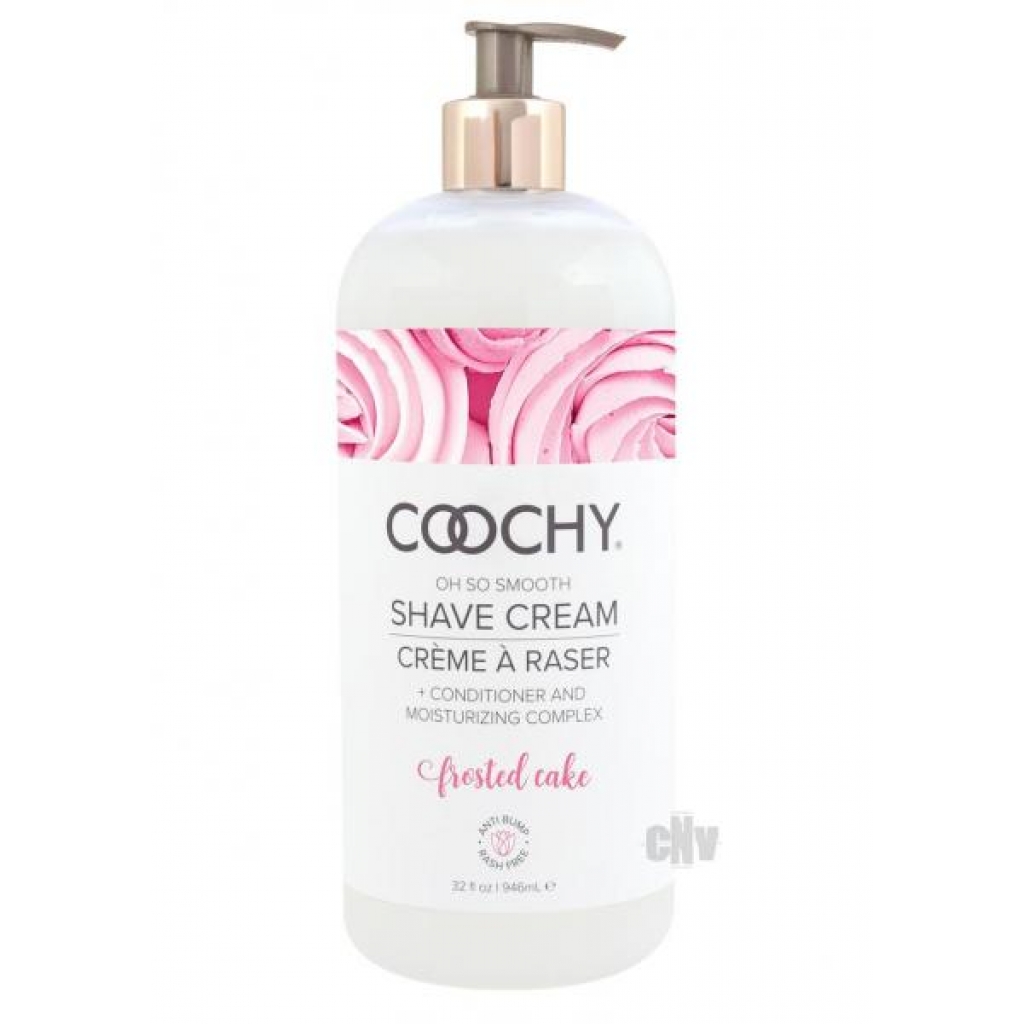 Coochy Shave Cream Frosted Cake 32 Oz - Classic Erotica