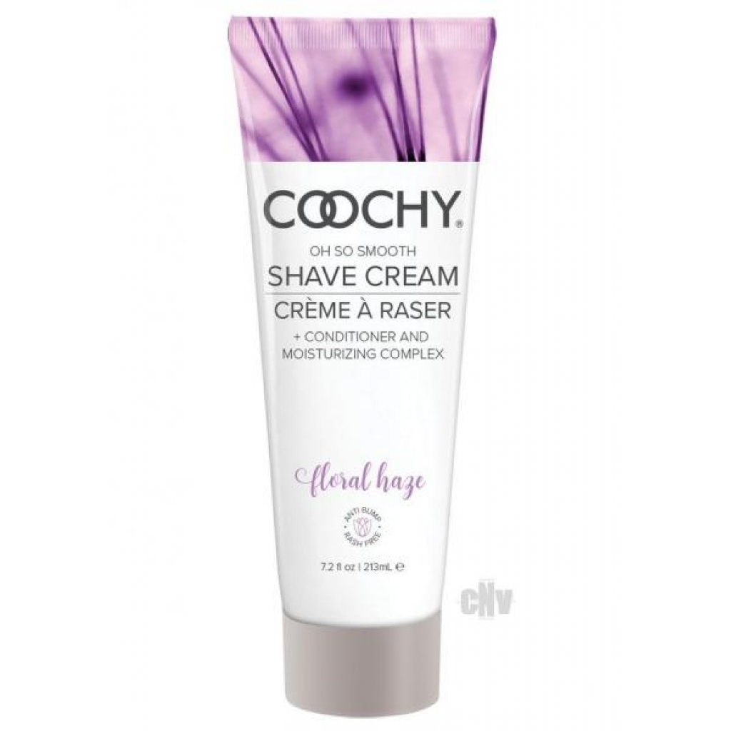 Coochy Shave Cream Floral Haze 7.2oz - Classic Erotica