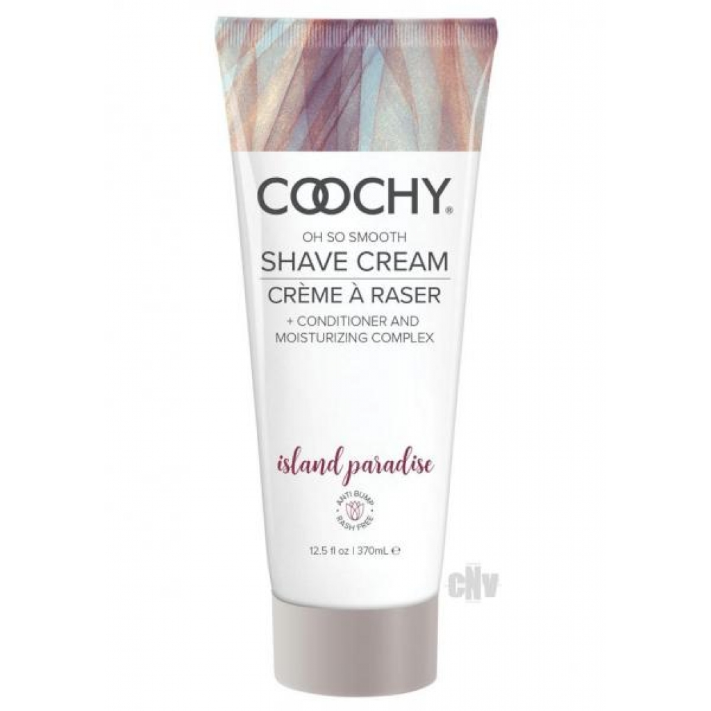 Coochy Shave Cream Island Paradise 12.5oz - Classic Erotica