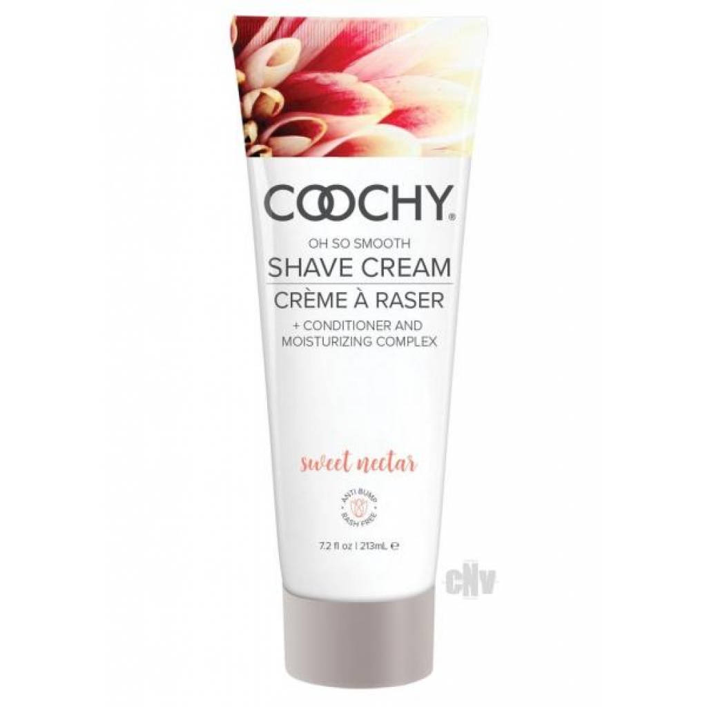 Coochy Shave Cream Sweet Nectar 7.2oz - Classic Erotica