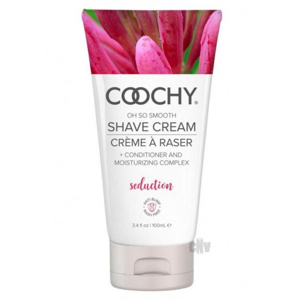 Coochy Shave Cream Seduction 3.4oz - Classic Erotica