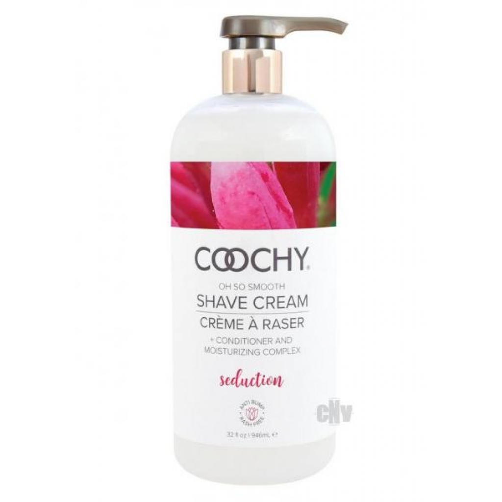 Coochy Shave Cream Seduction 32oz - Classic Erotica