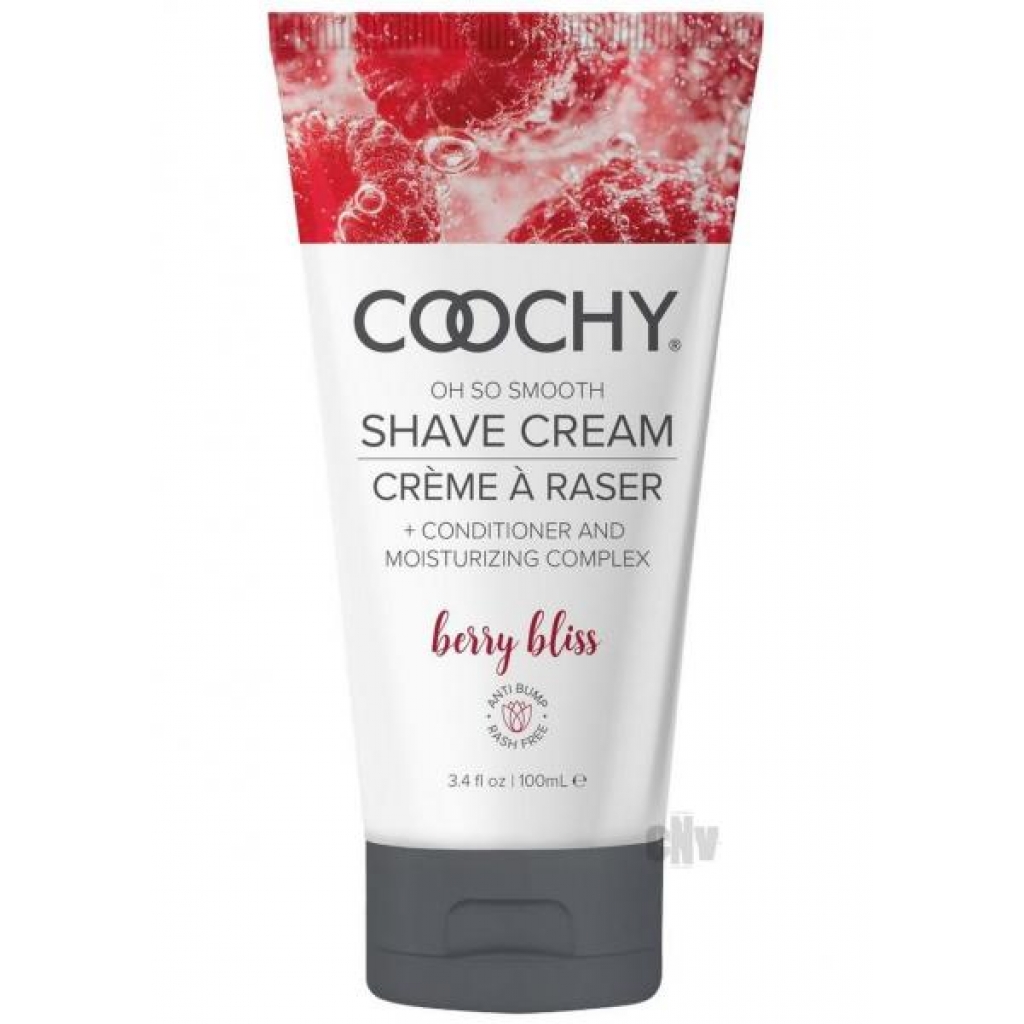 Coochy Berry Bliss Shave Cream 3.4oz - Classic Erotica