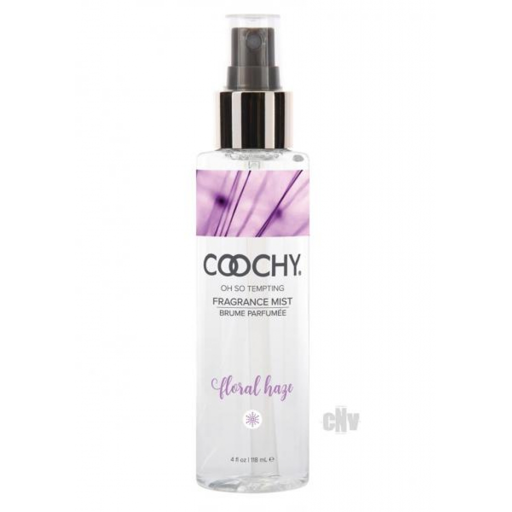 Coochy Fragrance Mist Floral Haze 4 fluid ounces - Classic Erotica