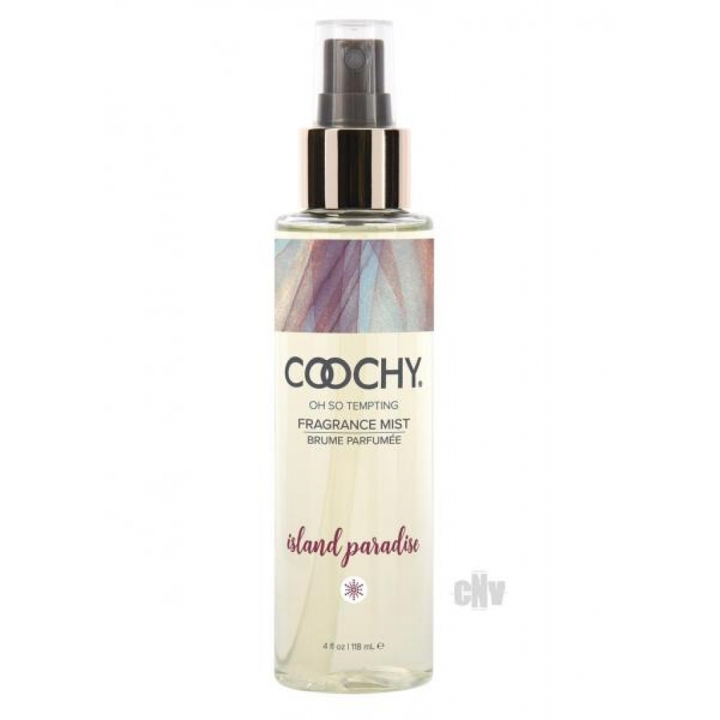 Coochy Fragrance Mist Island Paradise 4 fluid ounces - Classic Erotica