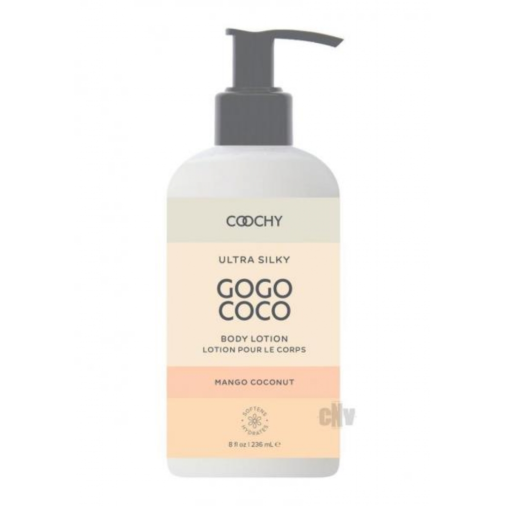 Coochy Ultra Lotion Mango Coconut 8oz - Classic Erotica