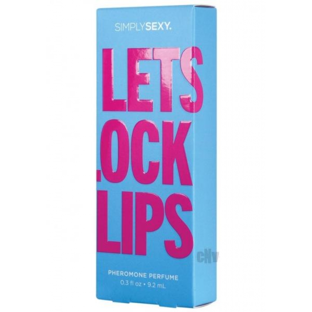 Simply Sexy Phero Lets Lock Lips 3oz - Classic Erotica