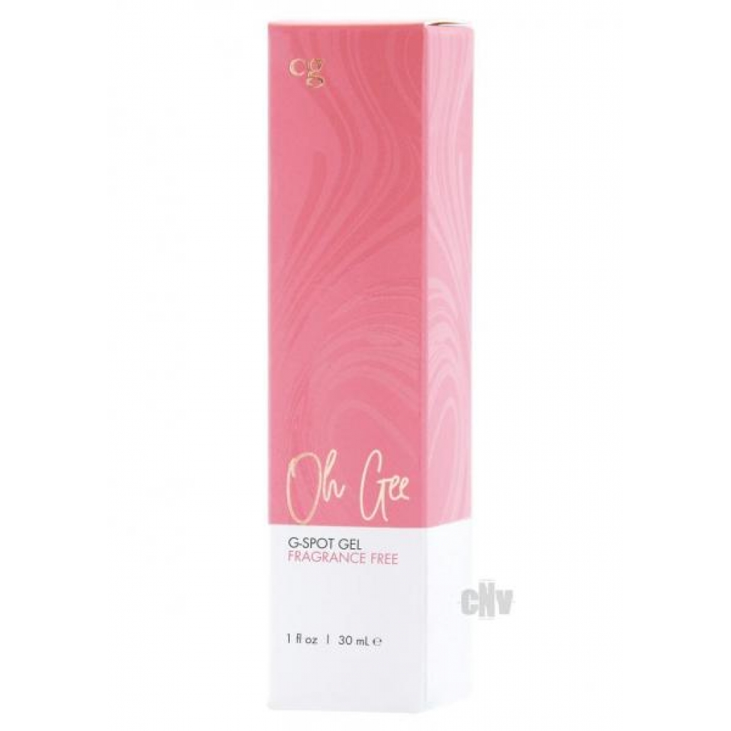 CG Oh Gee G-Spot Gel Fragrance Free 1 fluid ounce - Classic Erotica