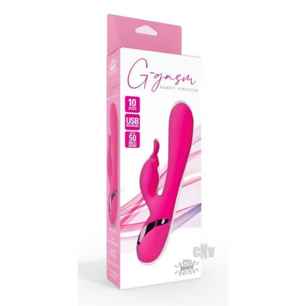 Juicy G-gasm Rabbit Stimulator Pink - Cousins Group Inc