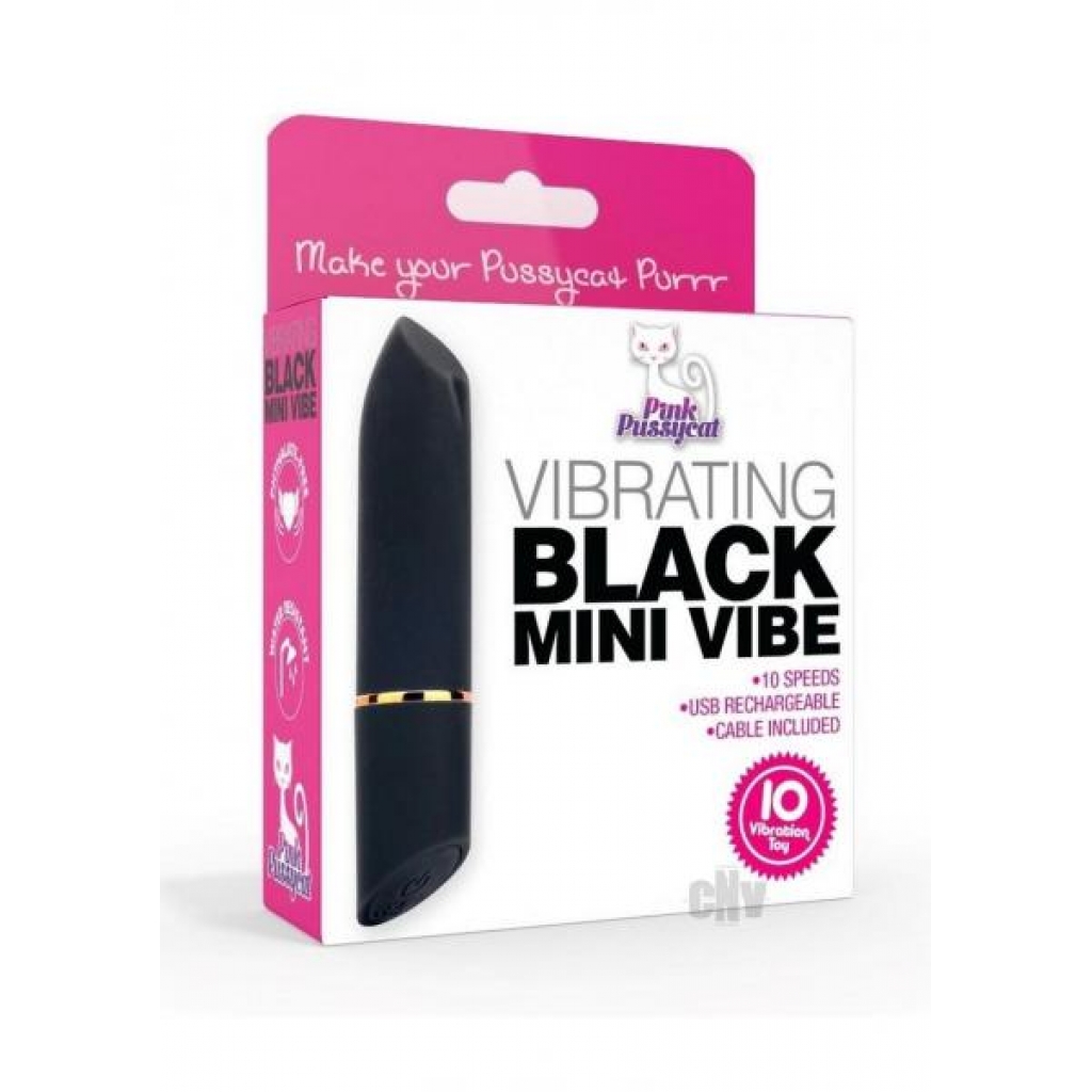 Pink Pussycat Mini Vibe Black - Cousins Group Inc