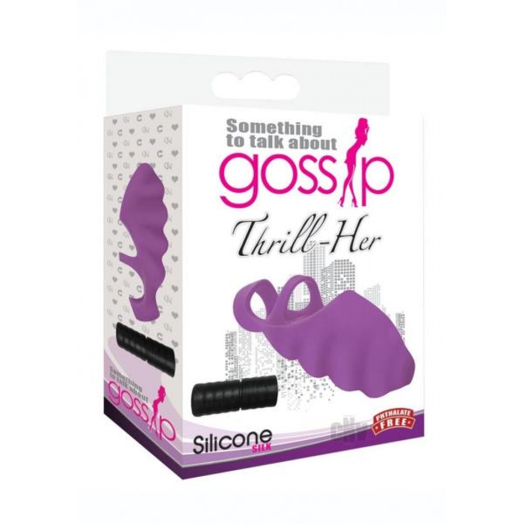 Gossip Thrill Her Finger Vibe - Purple