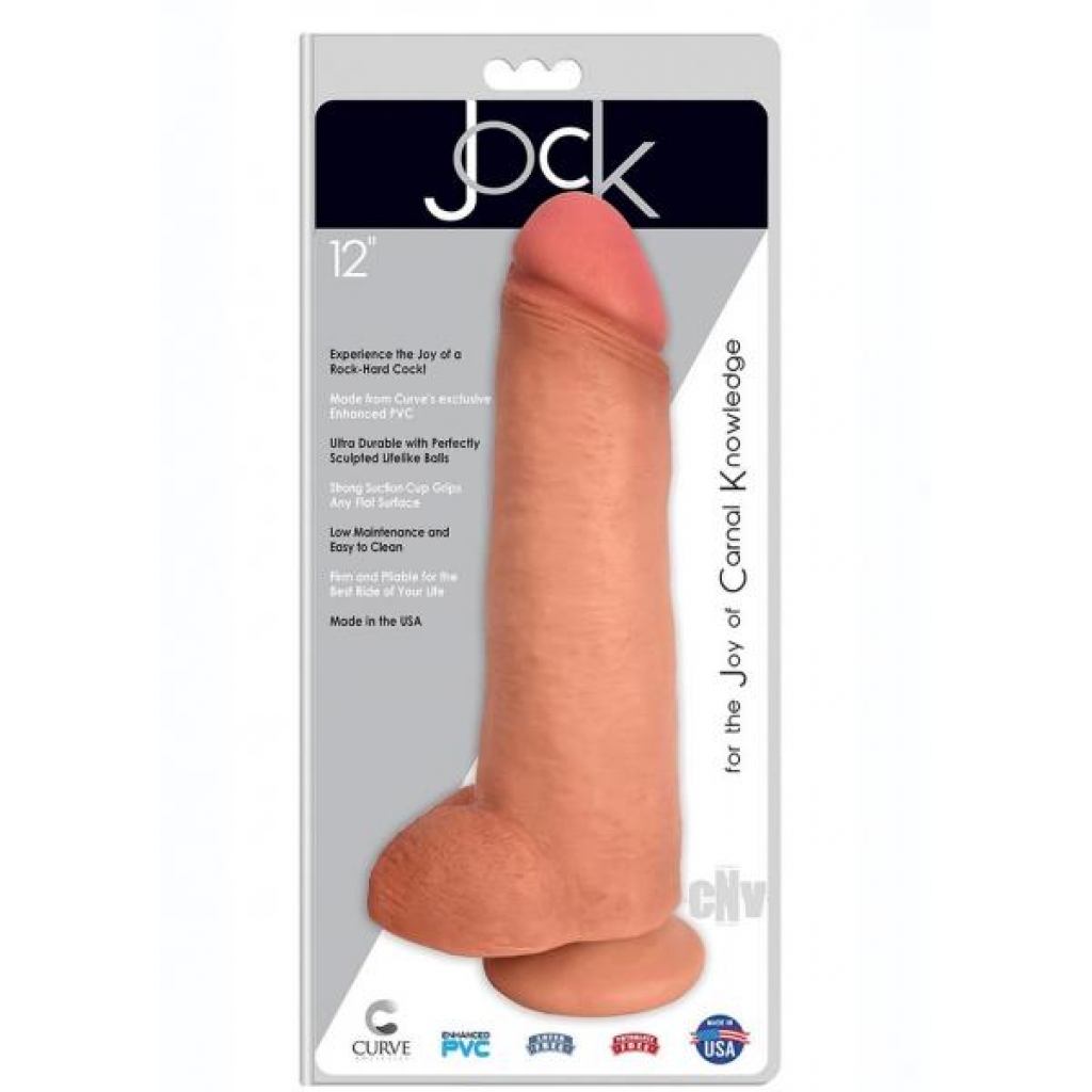 Jock Realistic Dong W/Balls 12