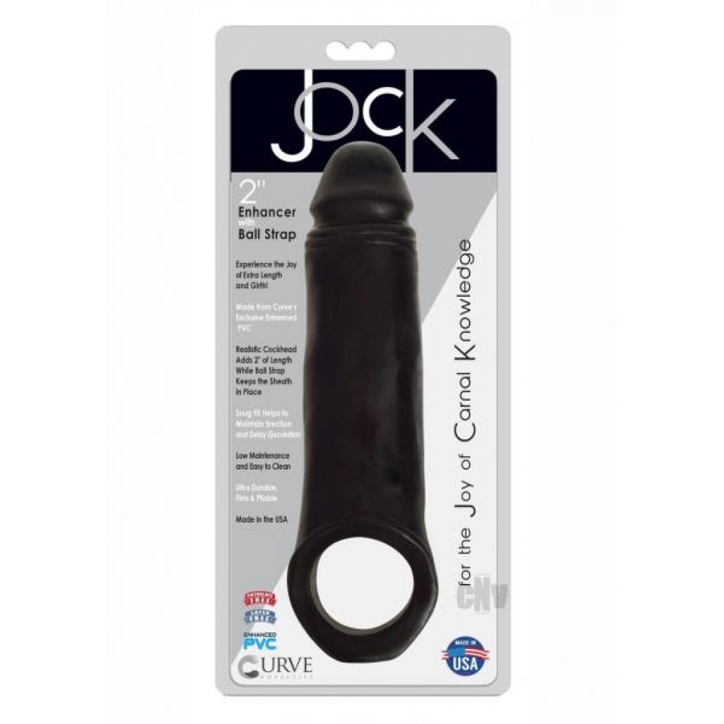 Enhance Your Passion with Jock Penis Enhancer with Strap - 2 Inches Extension