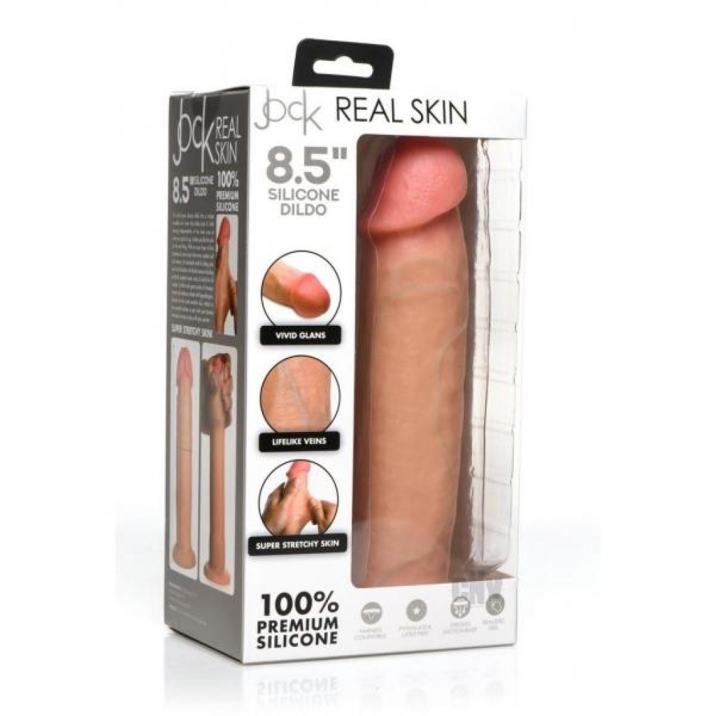 Jock Real Skin Dildo 8.5 Vanilla - Xr Curve