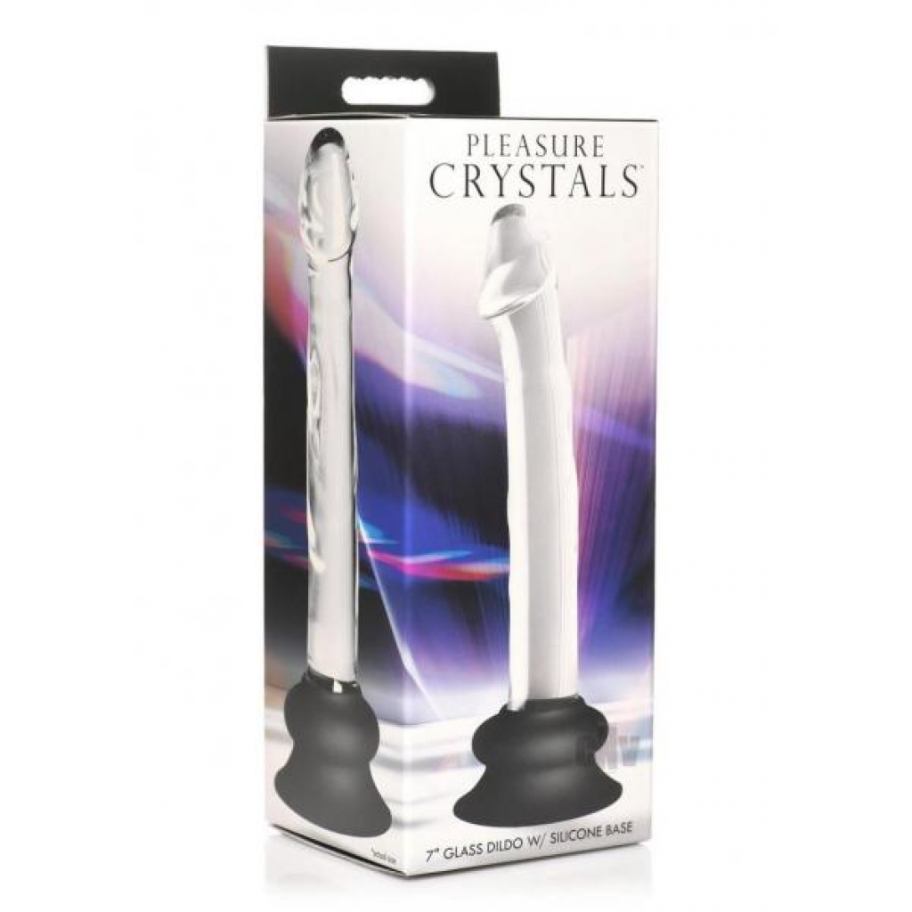 Pleasure Crystals Dildo Base 7 - Xr Curve