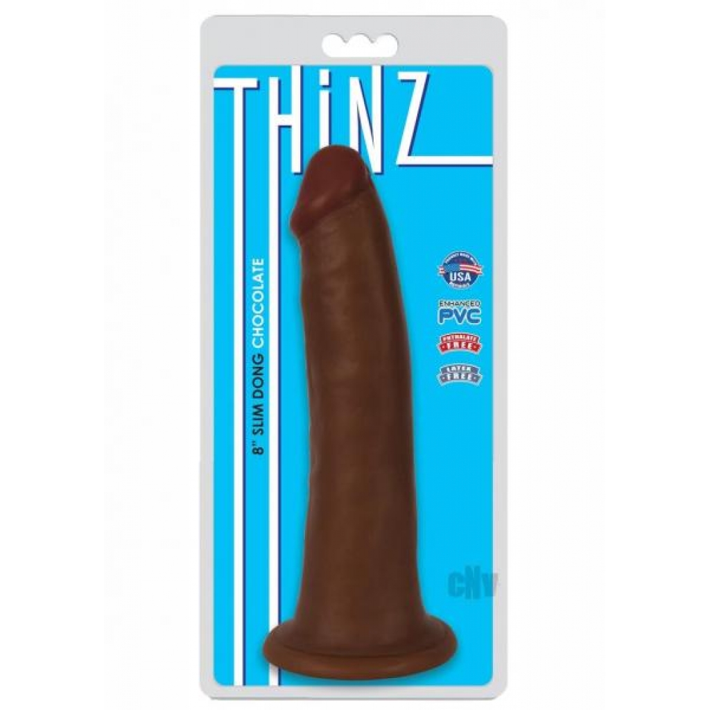 Thinz Slim Dong - 8 Inch Chocolate