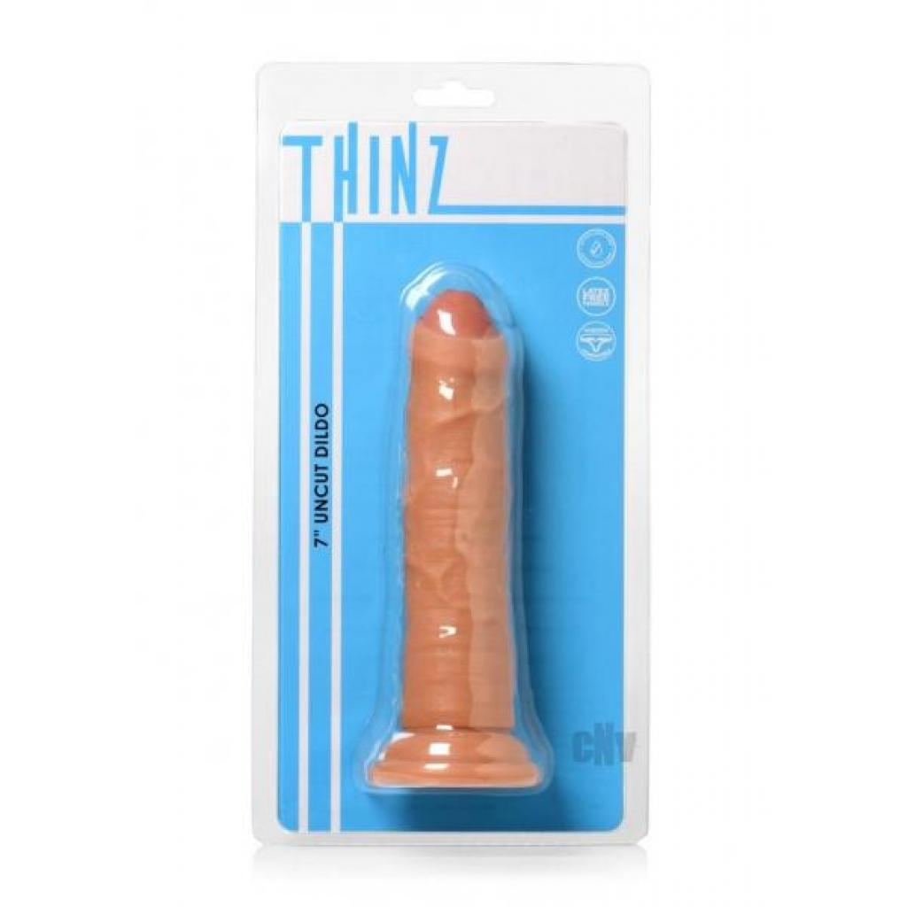 Thinz Uncut Dildo - 7 inch Vanilla