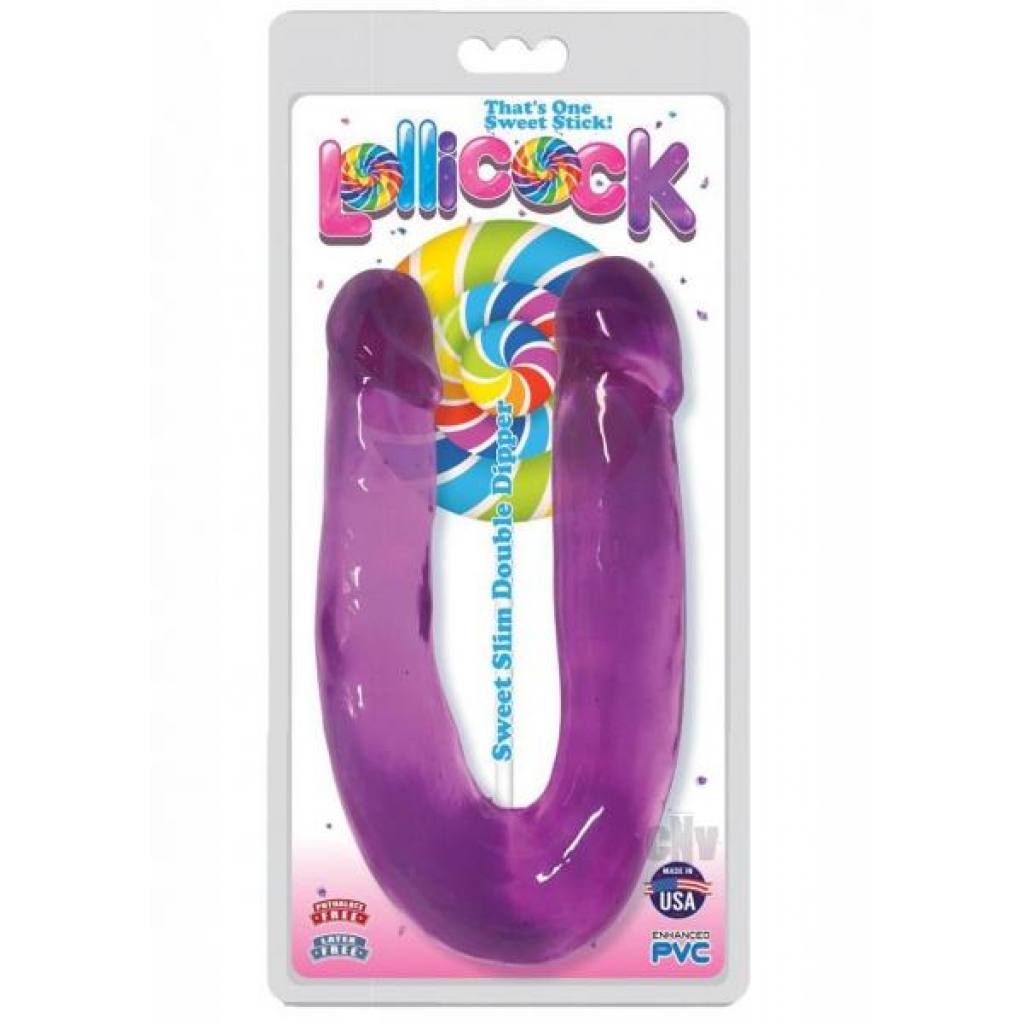 Lollicock Sweet Slim Double Dip - Grape