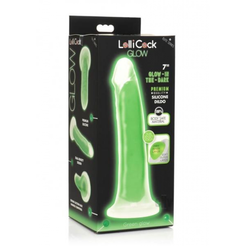 Lollicock Gitd Silicone - 7in - Green