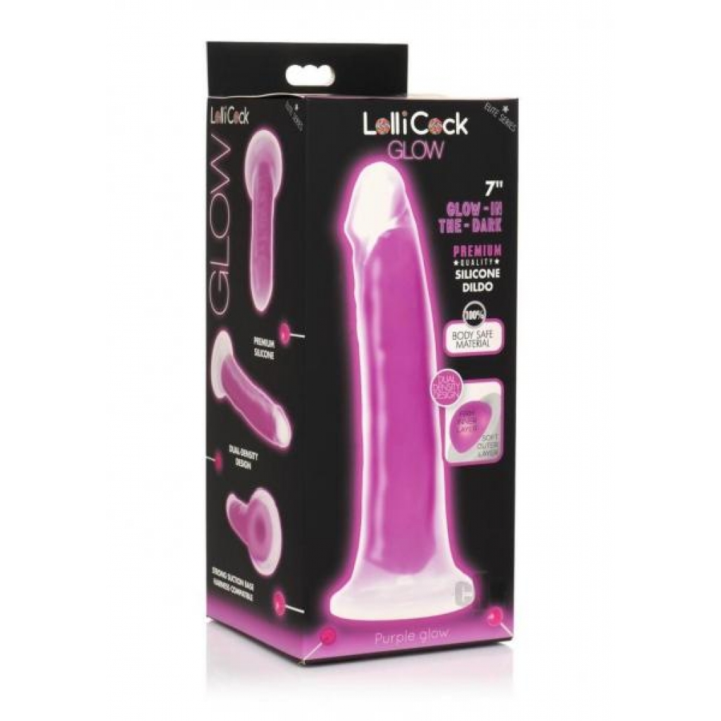 Lollicock Gitd Silicone 7 Purple - Xr Curve