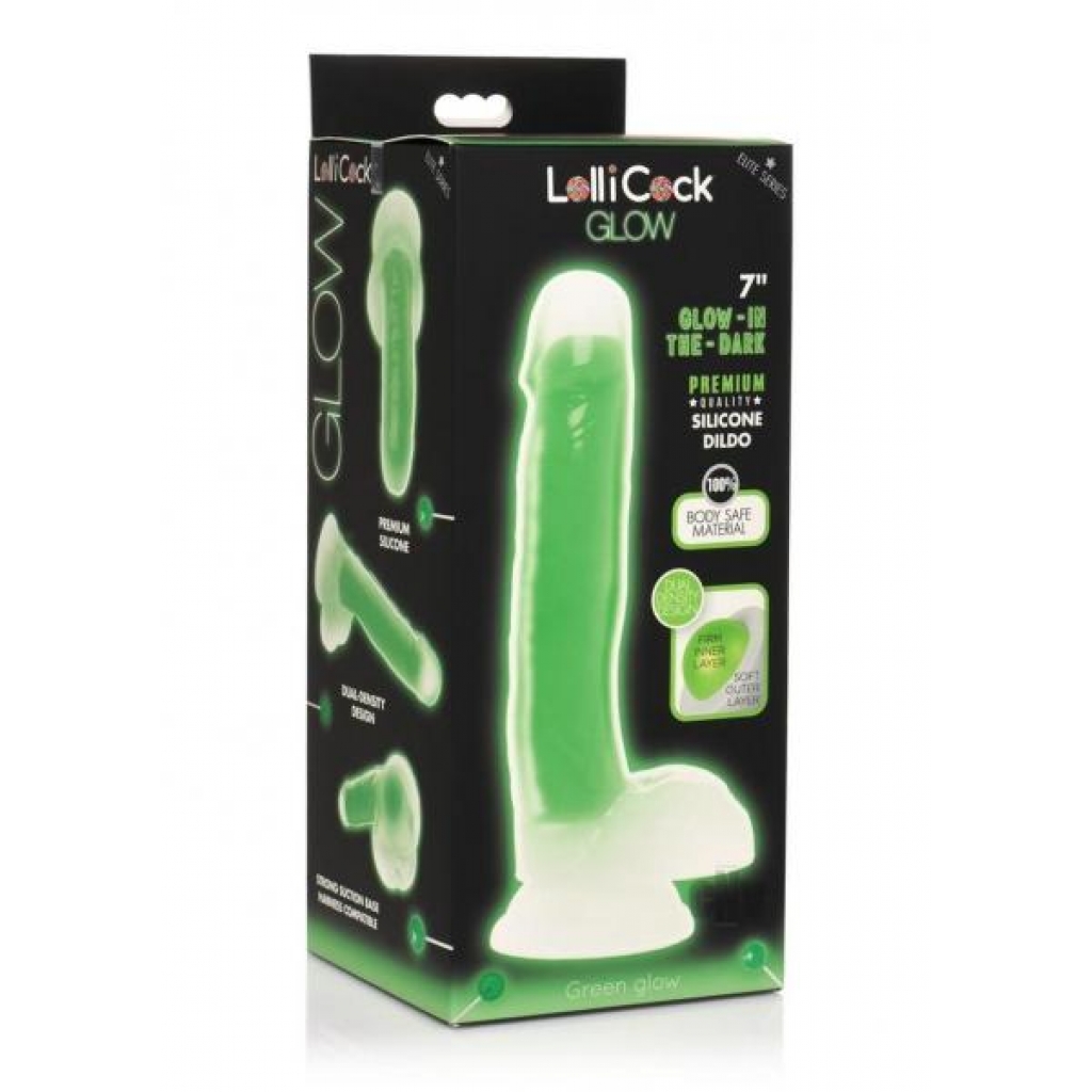 Lollicock Gitd Silicone Balls 7 Green - Xr Curve