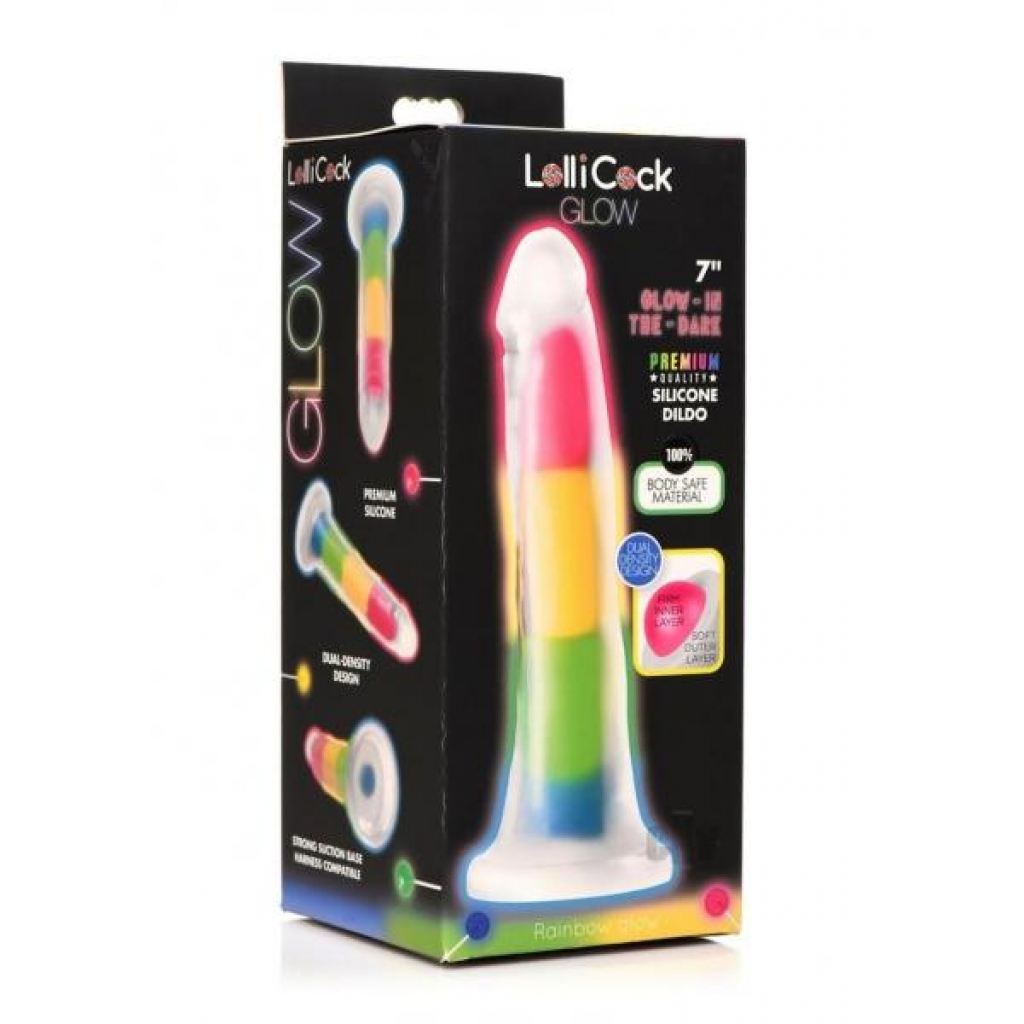 Lollicock Gitd Rainbow Silicone 7 - Xr Curve