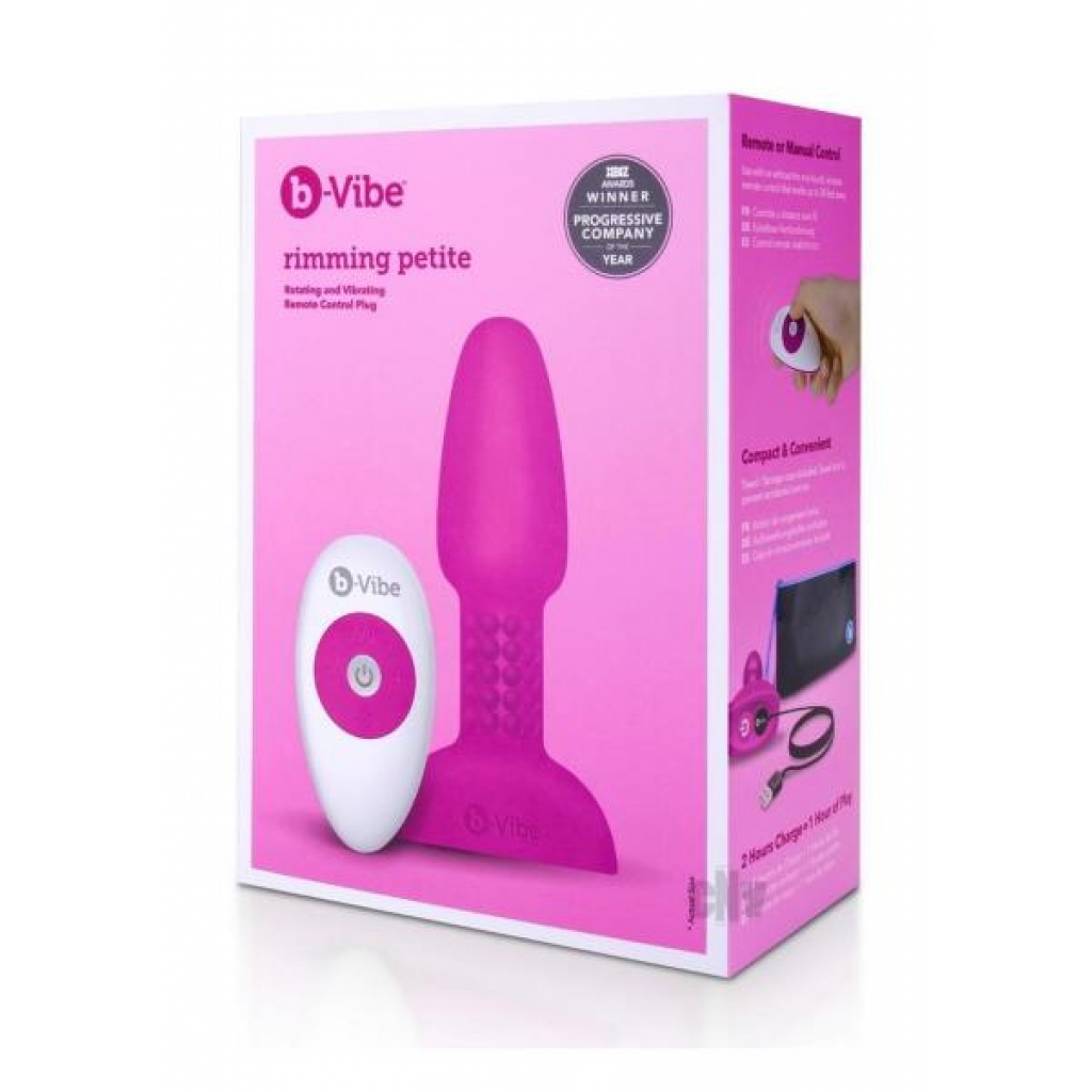 B-vibe Rimming Petite Fuchsia - B-vibe