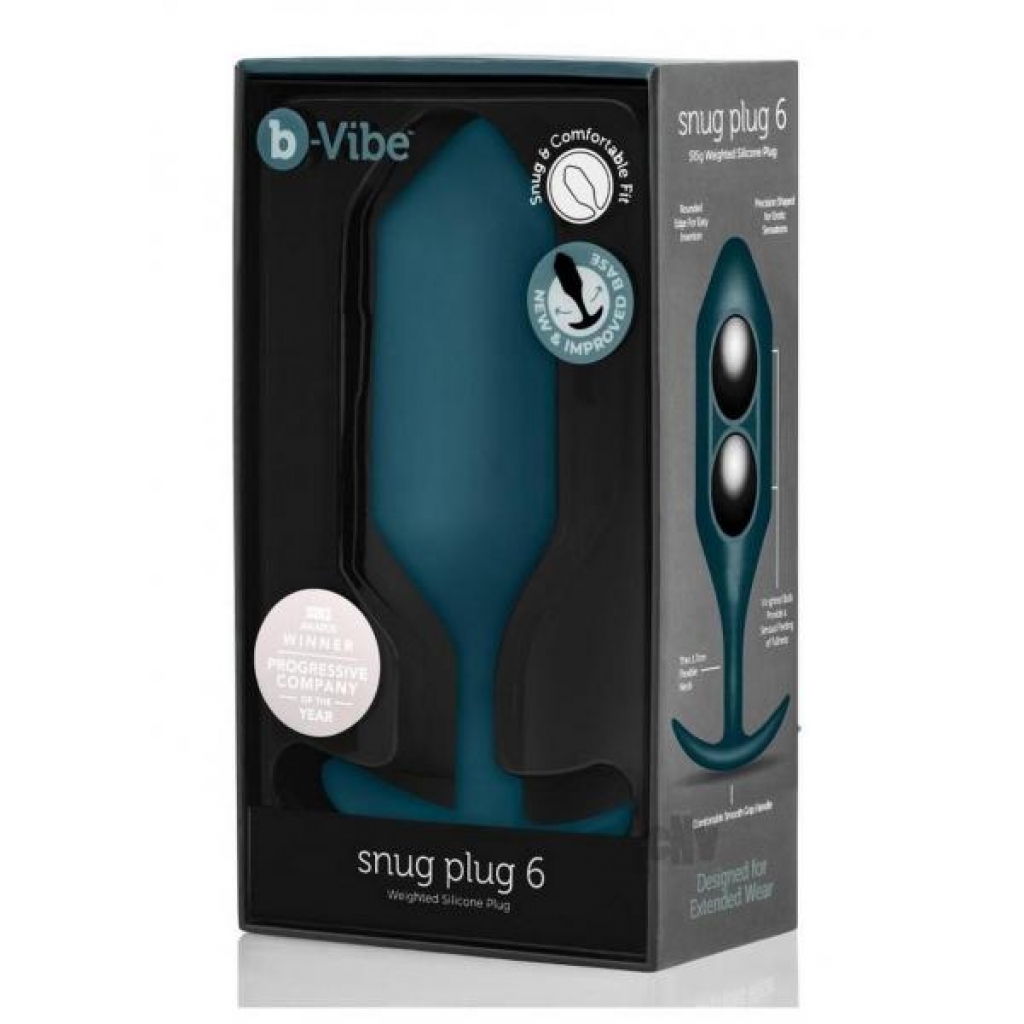 B-vibe Snug Plug 6 Marine - B-vibe